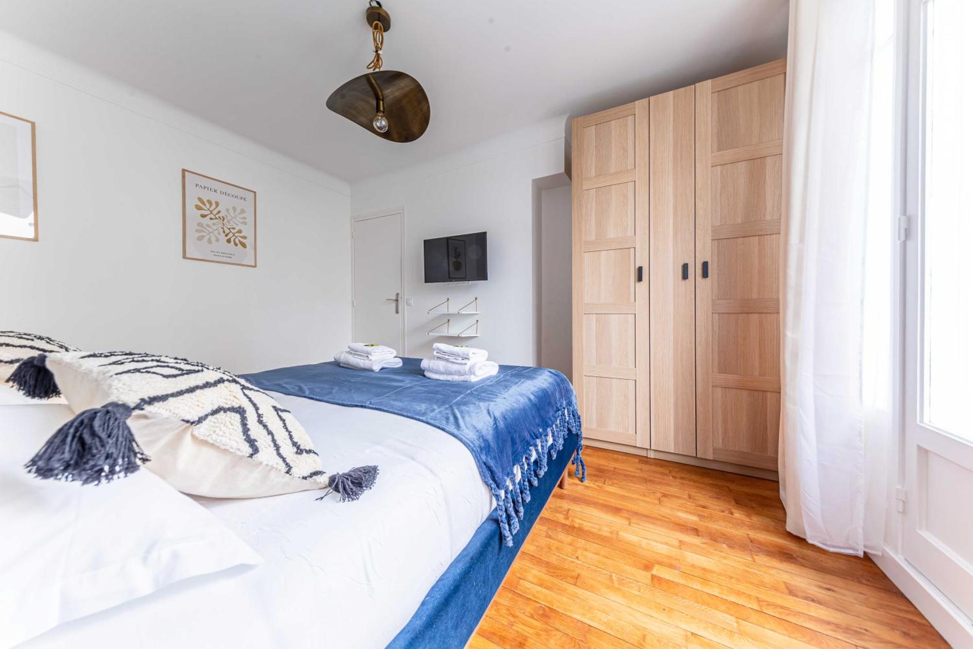 Bright & Charming Apartment - 1Br-4P - Montmartre Paris Exterior photo