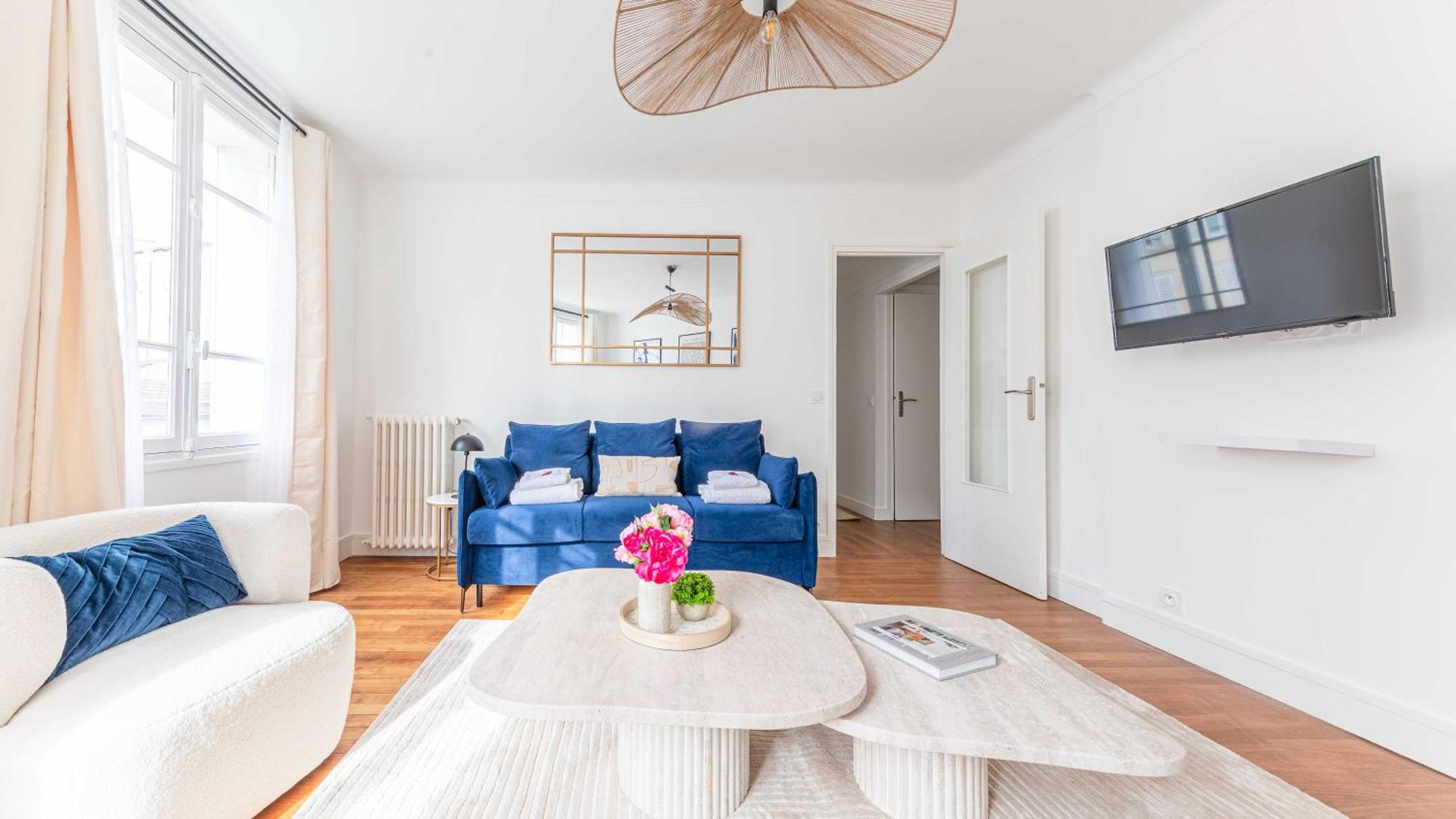 Bright & Charming Apartment - 1Br-4P - Montmartre Paris Exterior photo