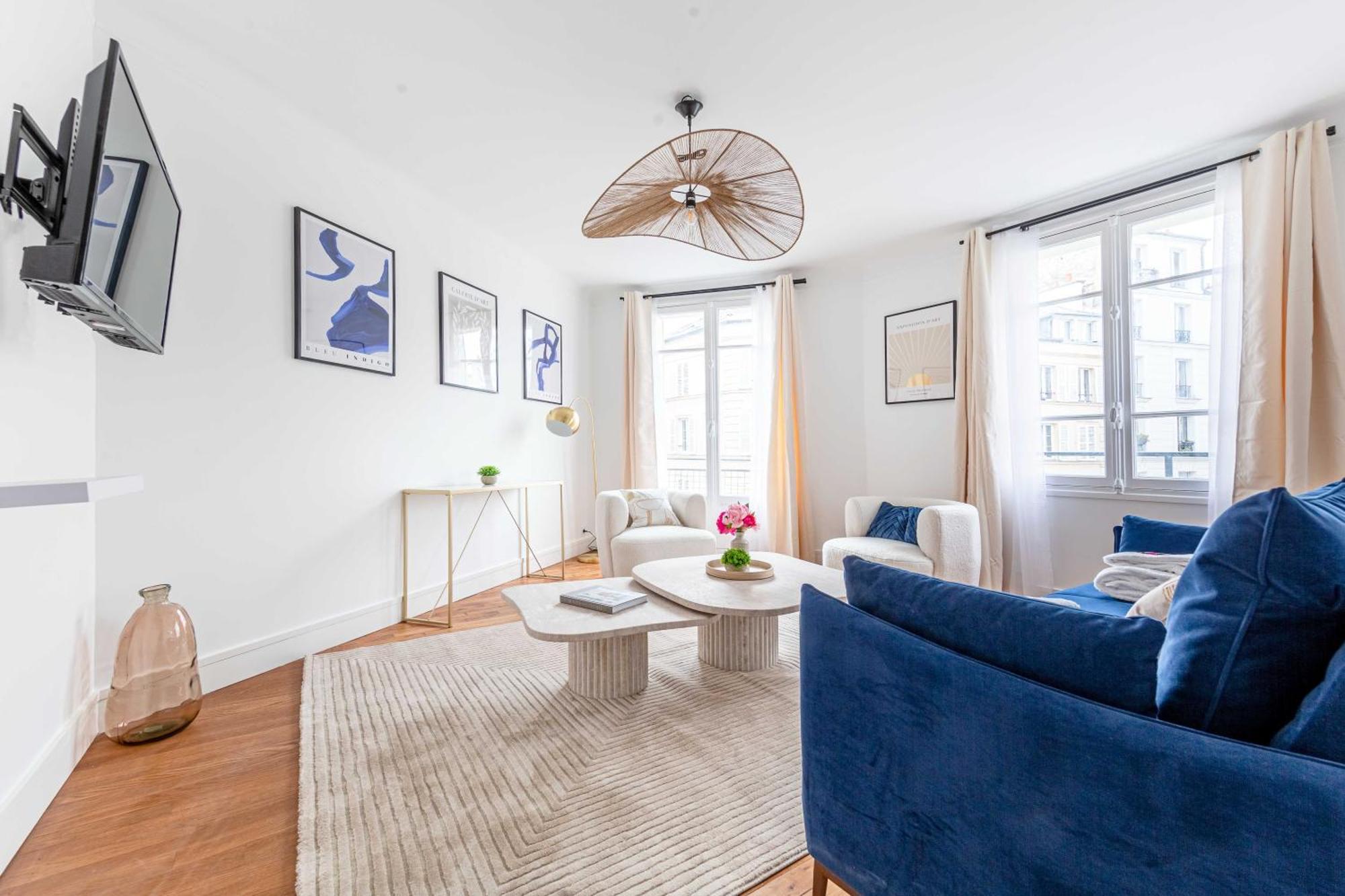 Bright & Charming Apartment - 1Br-4P - Montmartre Paris Exterior photo