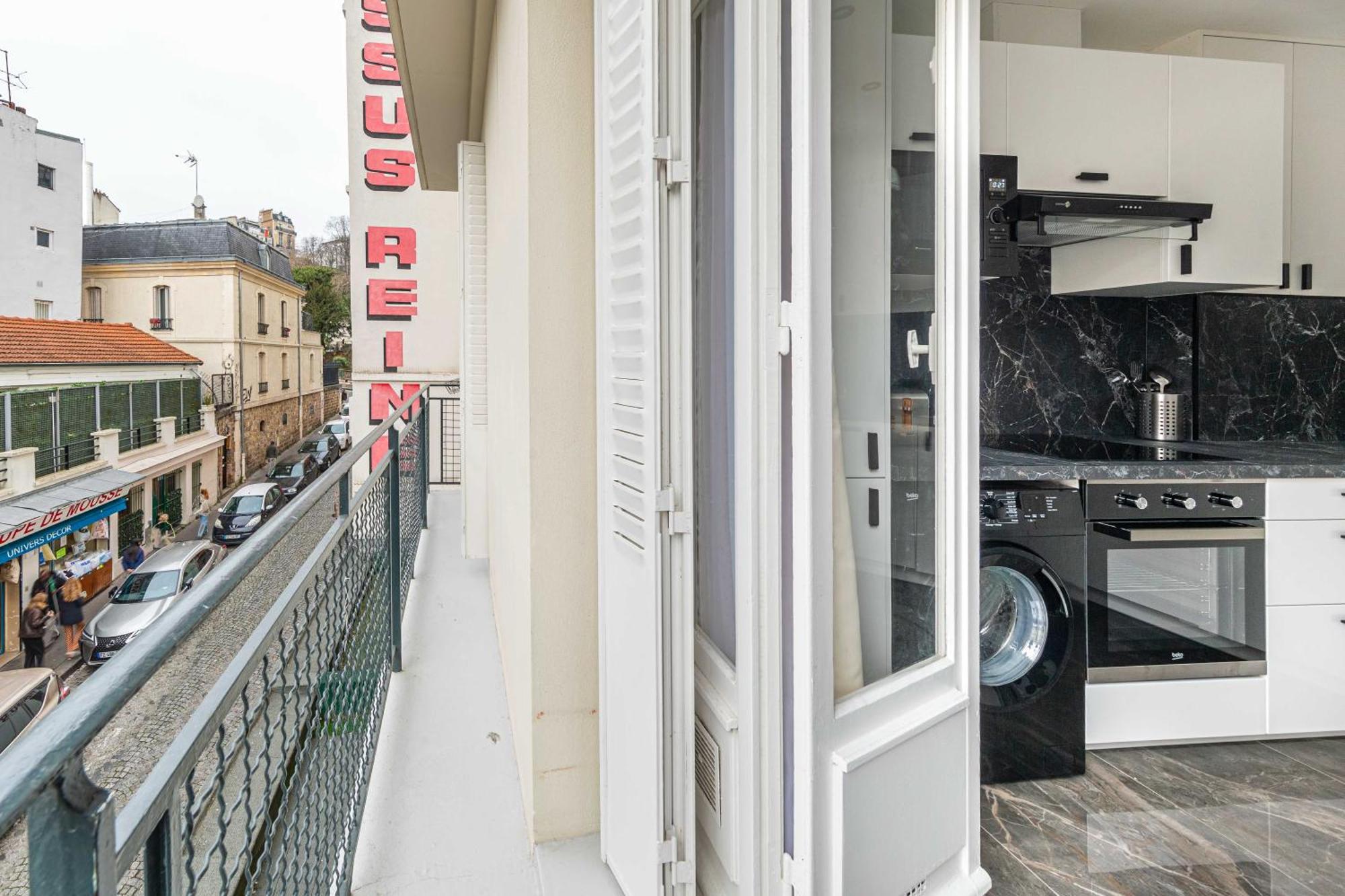 Bright & Charming Apartment - 1Br-4P - Montmartre Paris Exterior photo