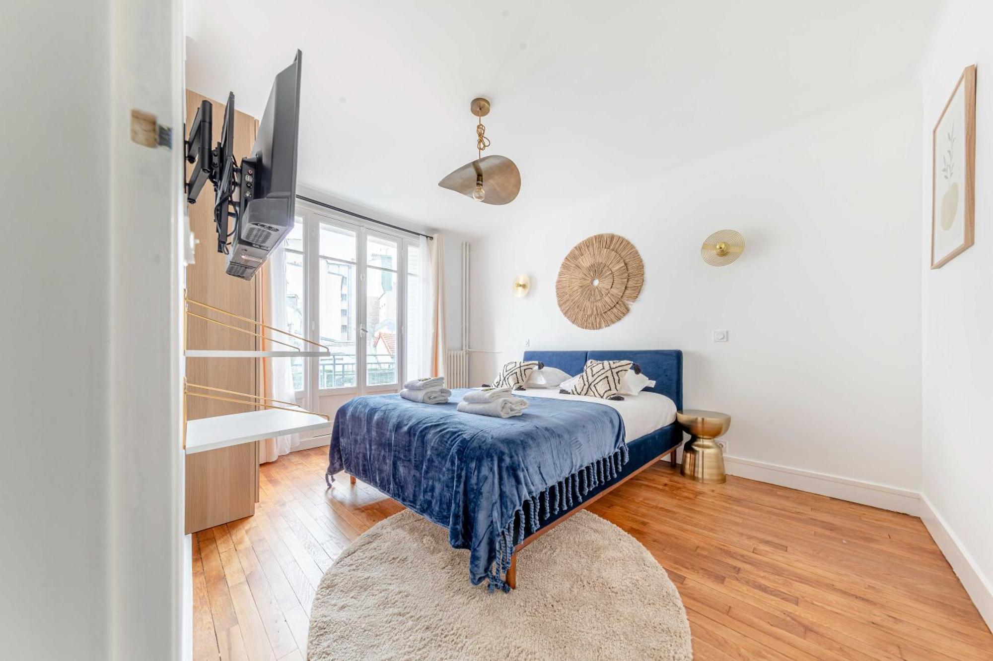Bright & Charming Apartment - 1Br-4P - Montmartre Paris Exterior photo